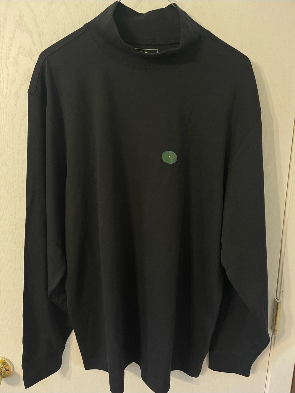 Black Turtleneck Shirt